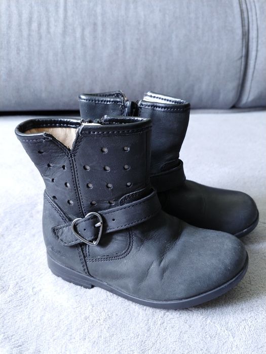 Clarks  skórzane buty, botki , kozaczki rozm 23 Polecam