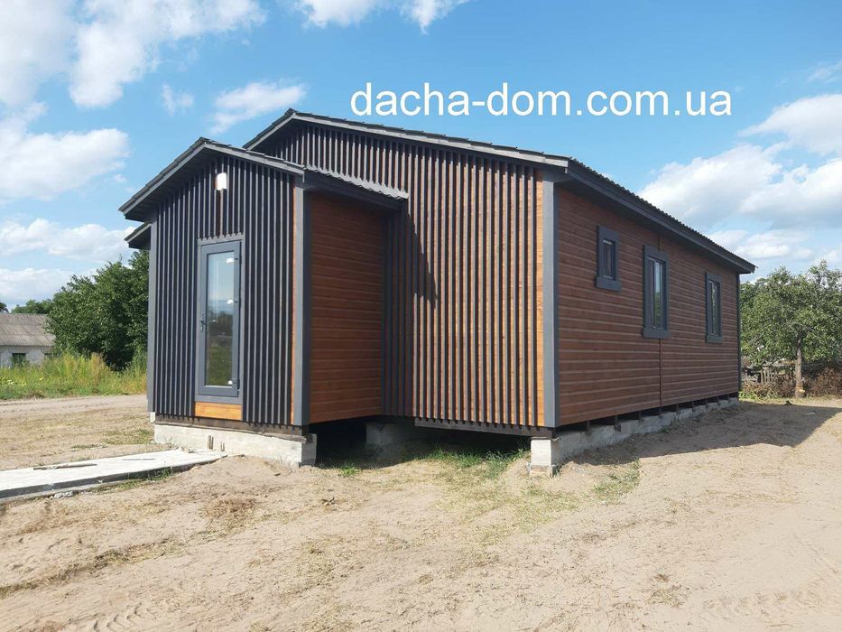 Дачні каркасні модульні будинки!Чим більше дім-більше экономія! Экс
