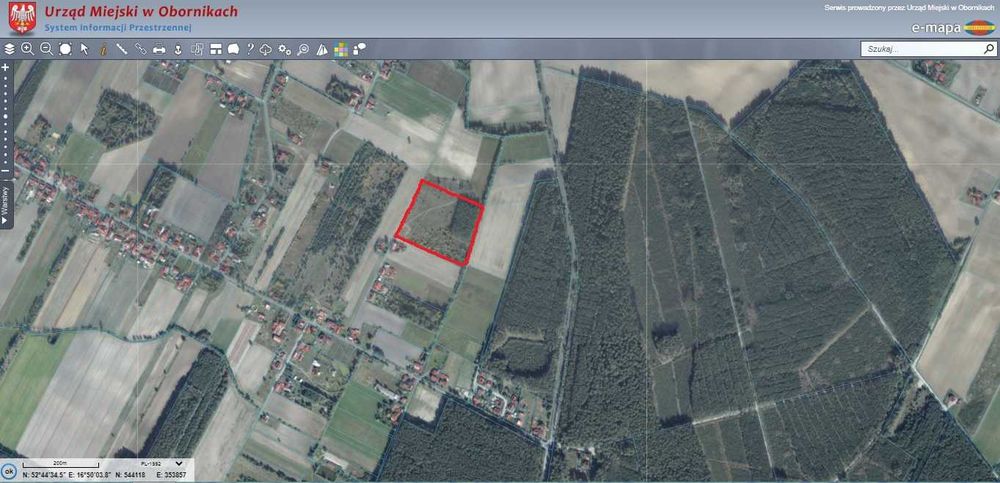 Działka 3,19 ha na sprzedaż pod fotowoltaikę, siedlisko, blisko Poznań