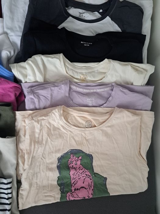 Bluzki dla dziewczynki 164 cm.