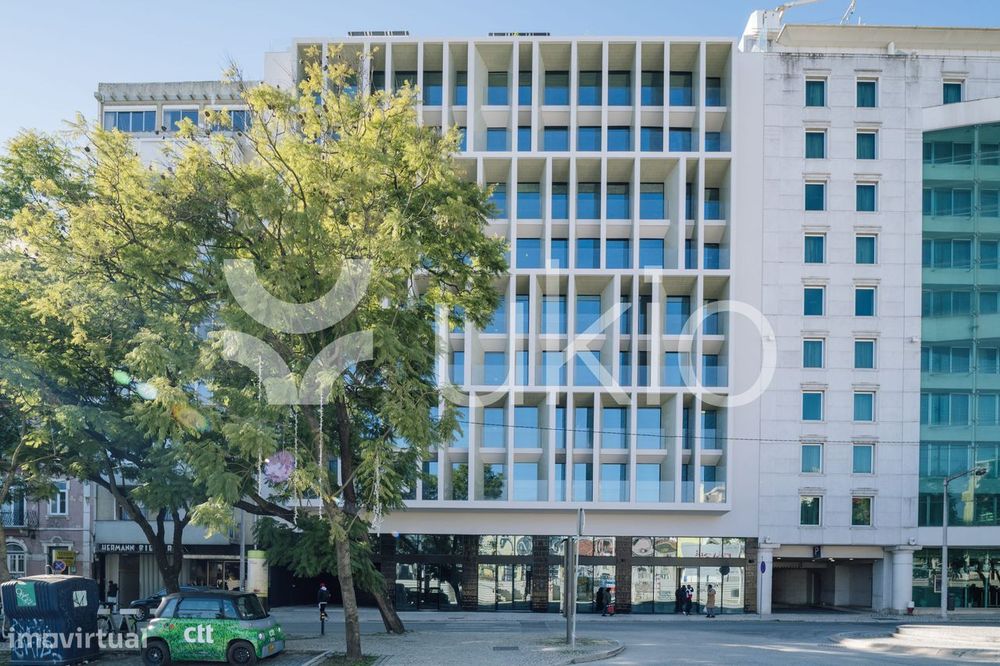 Apartamento T1 com ginásio e piscina em Entrecampos