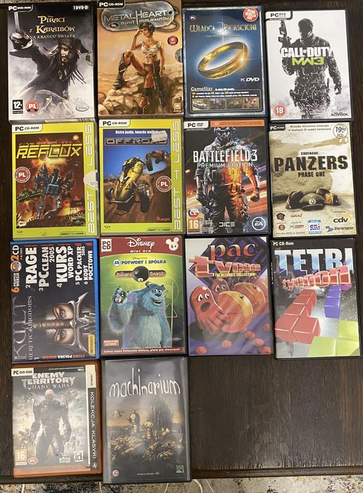 Gry retro PC używane
