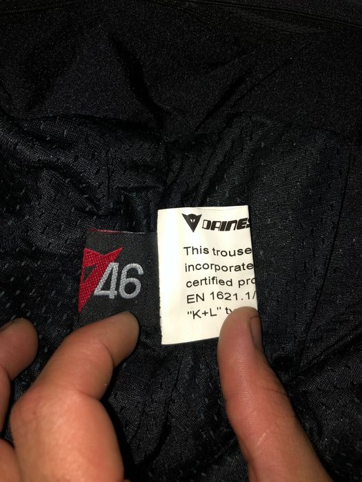 Calças Dainese 46 NOVAS