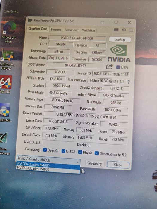 HexaCore xeon E5-1650V3/32gb/дві відеокарти Quadro M4000 8gb/ssd500gb+hdd 1tb HP Z440 WORKSTATION