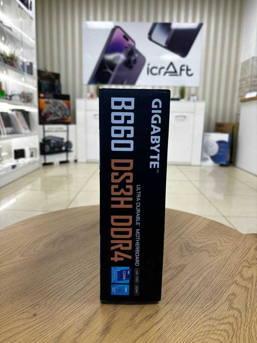 Материнська плата Gigabyte B660 DS3H DDR4(s1700, Intel B660, PCI-Ex16)