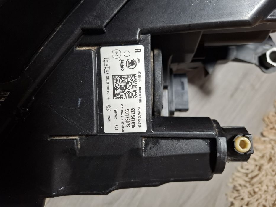 Lampa led Skoda Scala prawa 2022