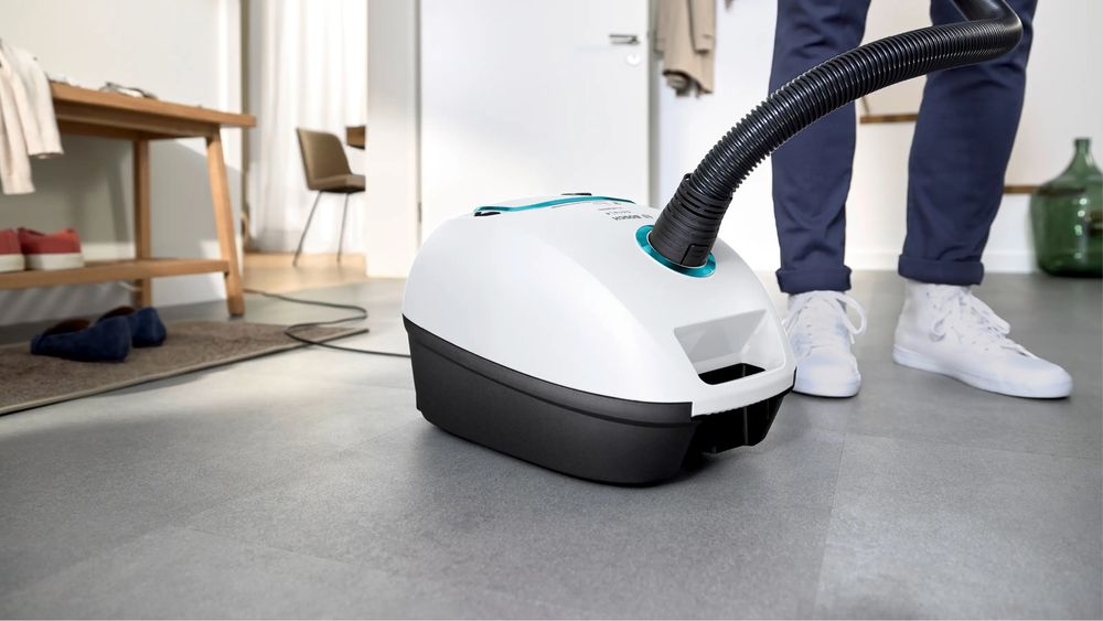 Nowy Odkurzacz cichy  serie 4 workowy ProHygienic Biały BOSCH • BGL41HYG0L