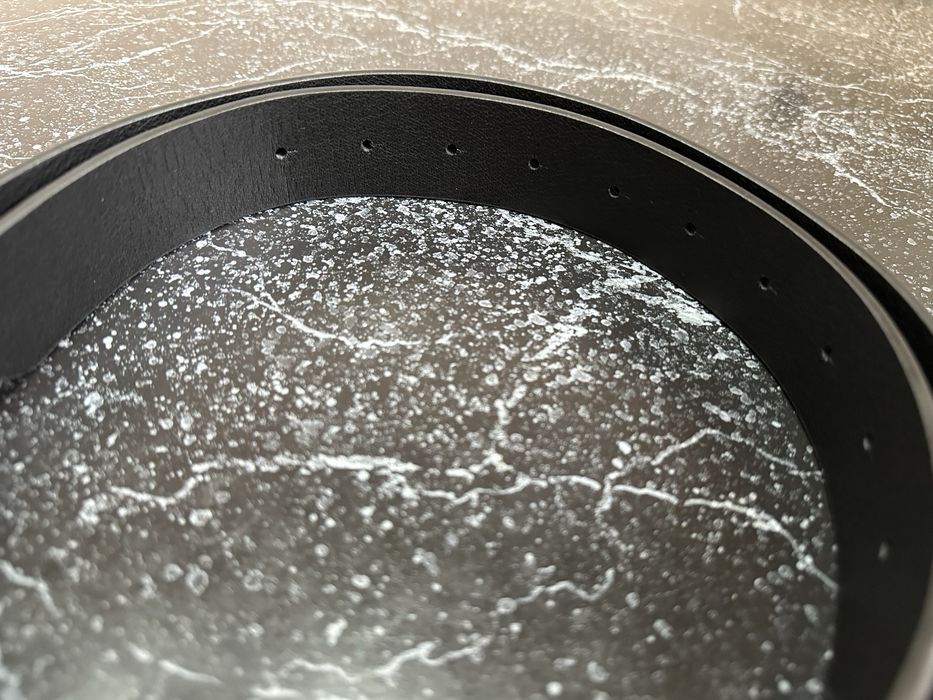 Ремінь унісекс чорний.