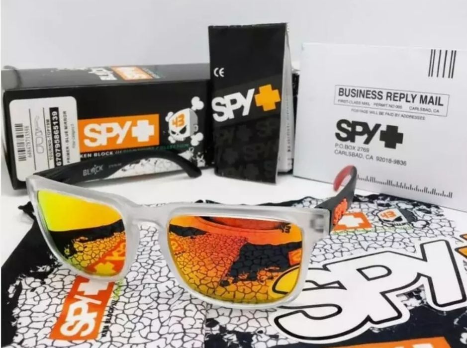 Óculos de Sol Polarizados - SPY - Ken Block - Envio Grátis