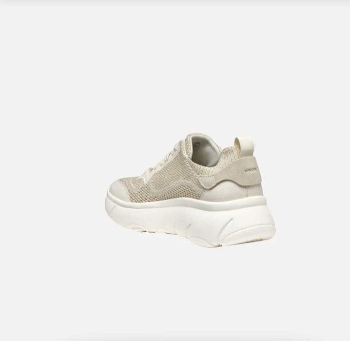 Sneakersy damskie Geox Nebula 2.0 X, rozmiar 38, beżowe / NOWE