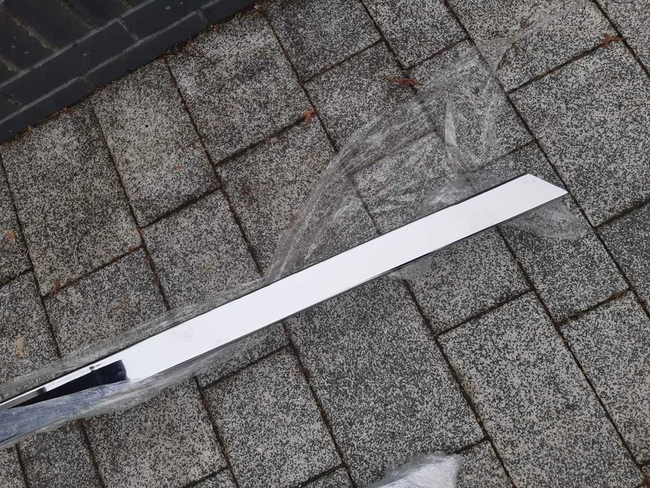 3x Poręcz balustrada chrom chromowana 50x20mm dł. 150cm 220cm 250cm