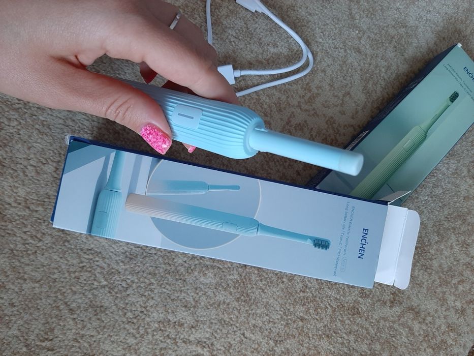 Зубная щетка Xiomi ENCHEN Mint 5 Blue Green M100-B на детали ремонт