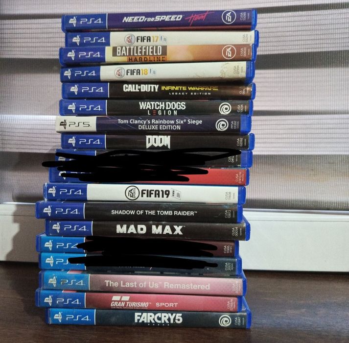 Sprzedam gry na PS4 i Ps5