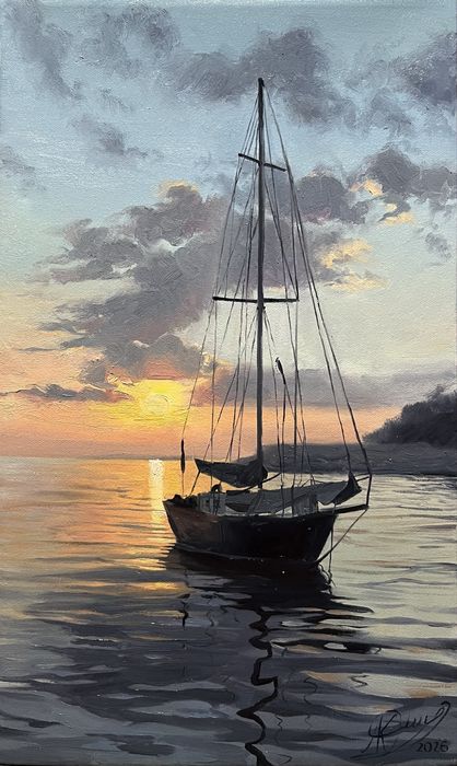 Картина морський пейзаж олія