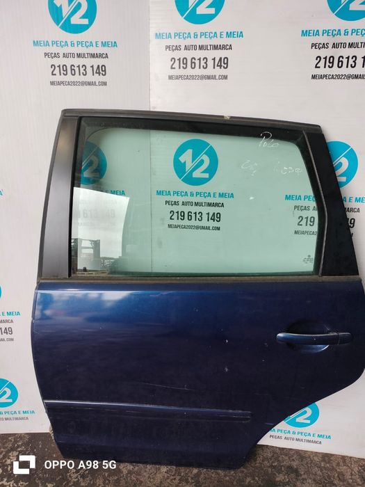 Porta traseira esquerda Vw Polo de 2008