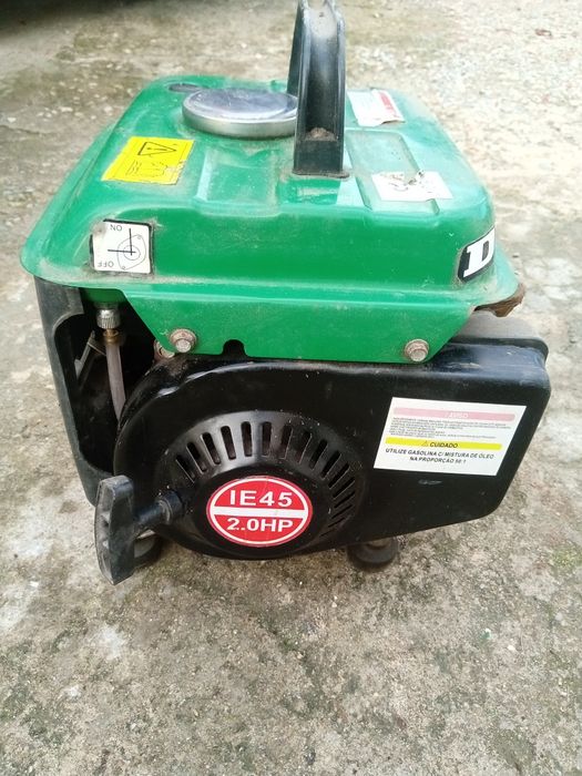 Gerador de 800w baixou para desocupar