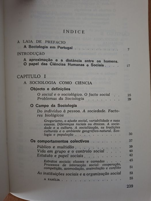 Intruducao à Sociologia