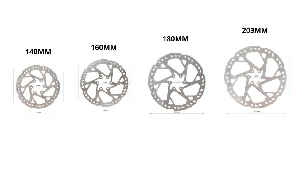 Тормозные диски/роторы для велосипедов,самокатов 140/160/180/203ММ