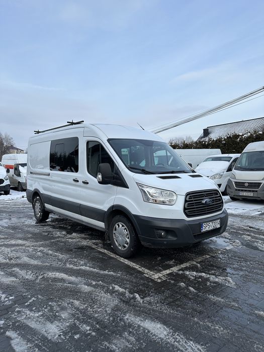 Ford Transit MK8 2.0 EcoBlue brygadówka, 1 właściciel, Salon PL