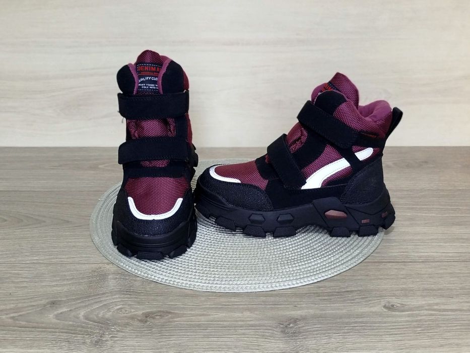 ТермоЧеревики на Овчині для Дівчинки 28 29 30 розмір