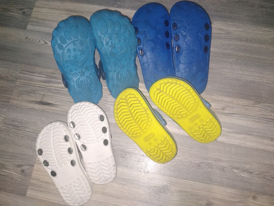 Кроксы шлепки next primark crocs 28/29/30 для мальчика 16/17/18/19см