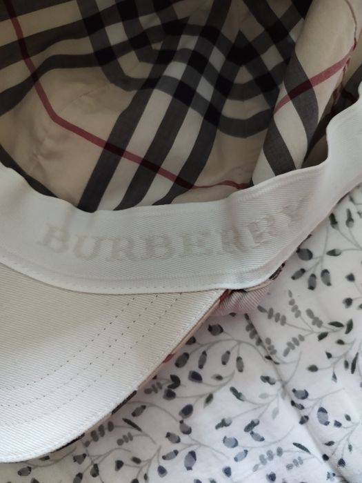 Oryginalna Czapka z Daszkiem BURBERRY Beige Cap – Stan z wadą / Okazja