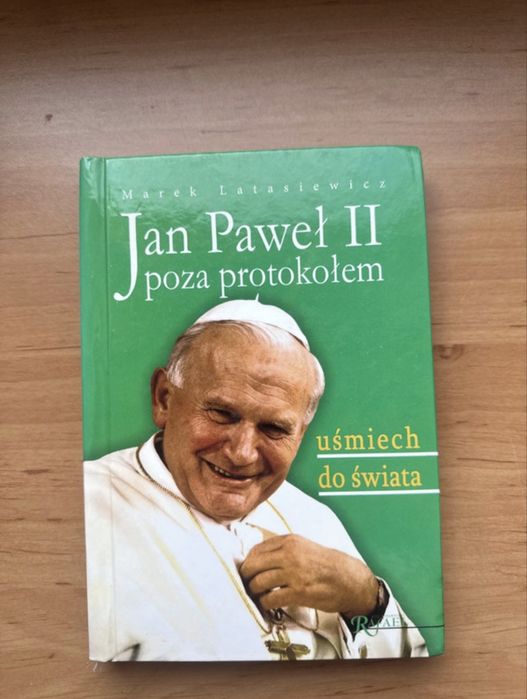 Książka Jan Paweł II poza protokołem Marek Latasiewicz