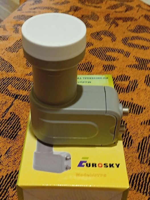 Конвертер Eurosky UTP-5 Twin 2TV Сспутниковый Универсальный линей конв