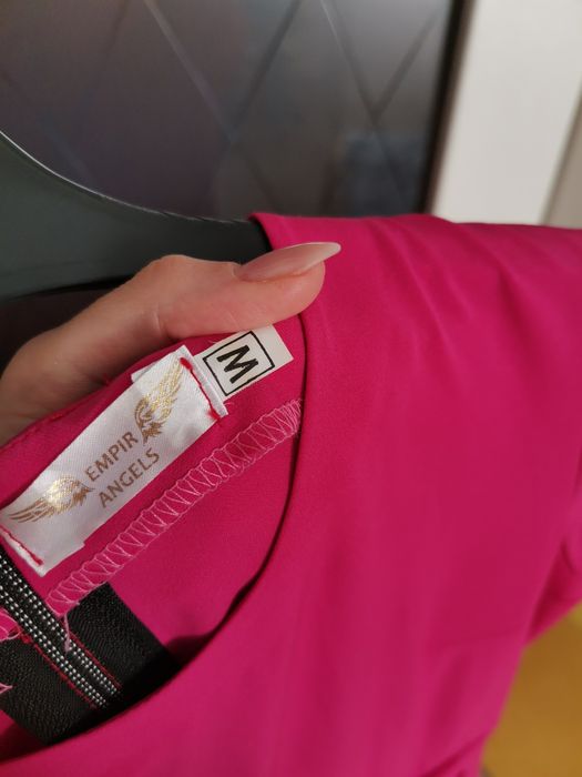 Малинова жіноча сукня плаття міді S