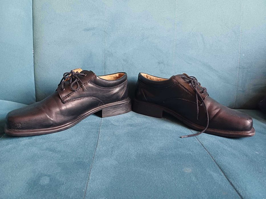 PROMOCJA! Czarne Buty Komunijne Gentelman