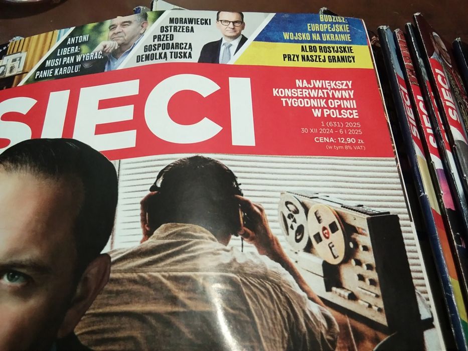 Tygodnik SIECI 2025 rok,  51 numerów, komplet.