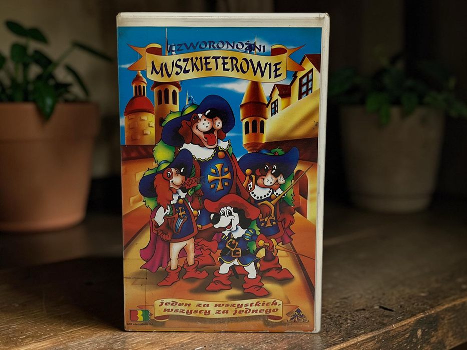 Czworonożni muszkieterowie VHS, D'Artacan y los tres mosqueperros, Kaseta Wideo