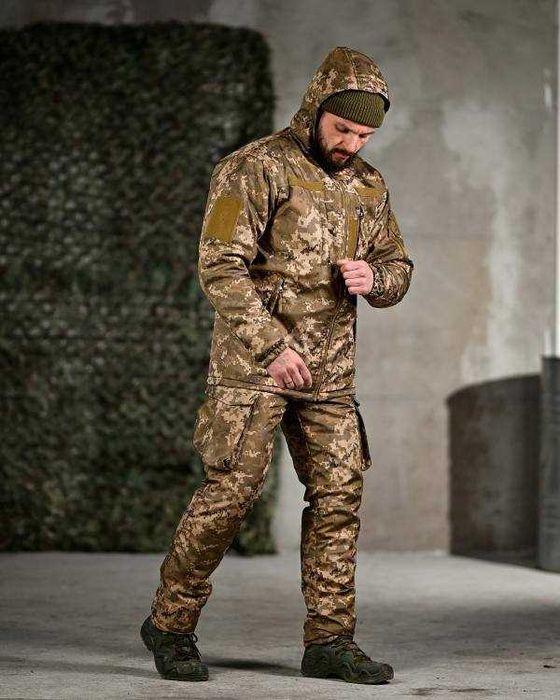 Зимовий тактичний костюм NORTHERN піксель ТР6585(24 - 01)