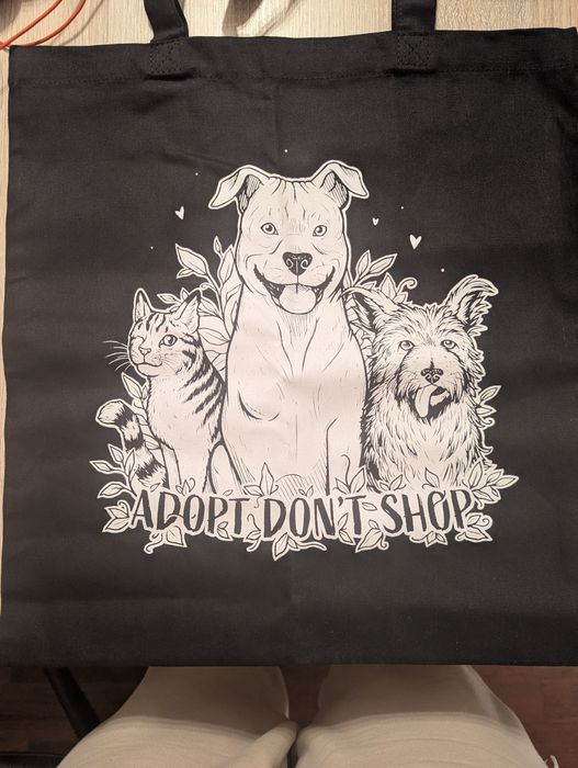 Torba shopper ze zwierzętami