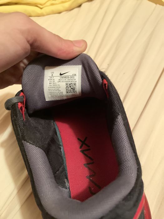 Nike air max 720 pretos e vermelho