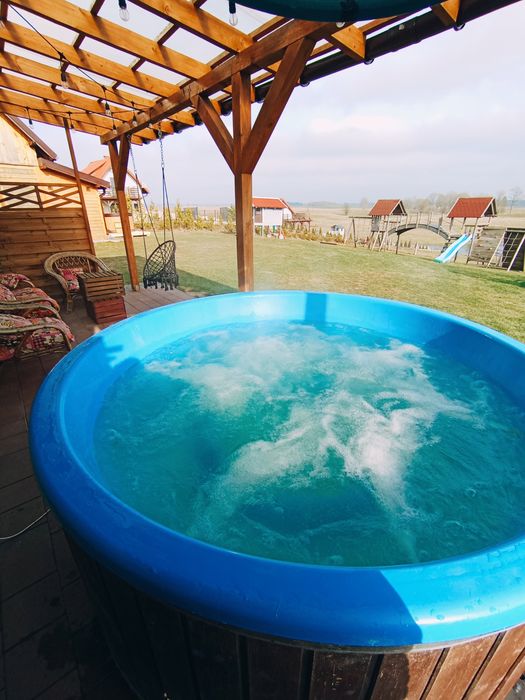 Wolny 30.08-4.09 Balia z Jacuzzi!  max 8 - 10 osób okolice Giżycka