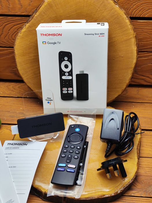 Google TV Stick Thomson 140M 4K Streaming Chromecast Android 14