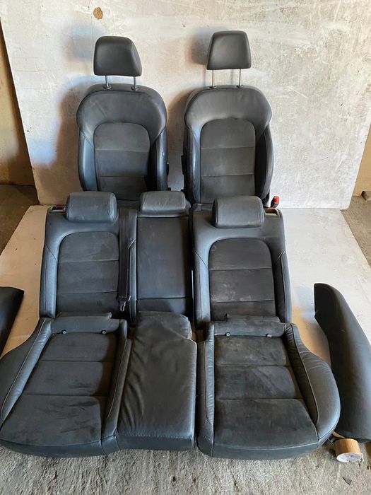 fotele tapicerka skóry kombi skoda superb ii 08-14