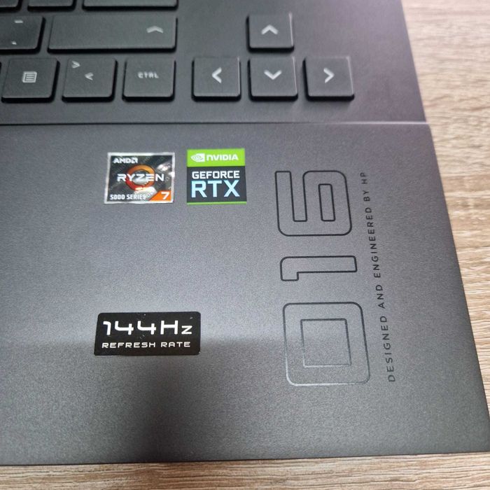 HP omen AMD Ryzen 7 5800H