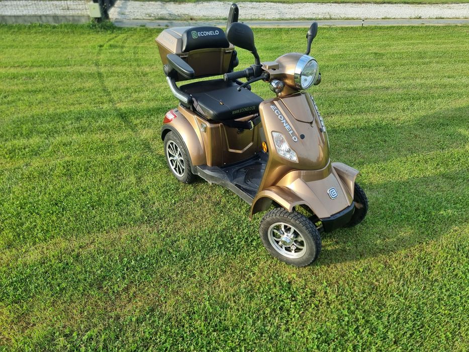 Skuter wozek elektryczny inwalidzki 4 kolowy Econelo