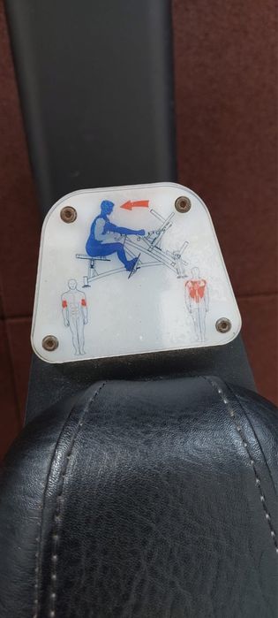 Maquina de remada/ banco regulável/ step technogym428500891196477441