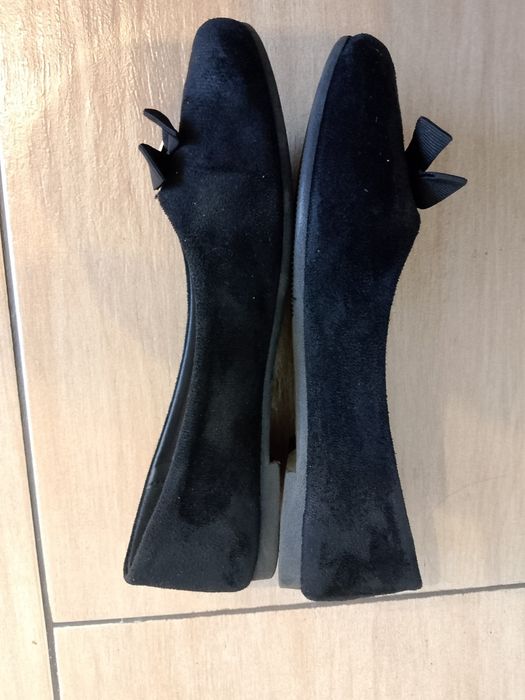 Baleriny zamsz 37