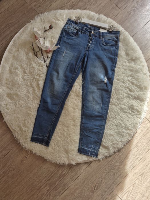 Vintage, wygodne skinny jeansy