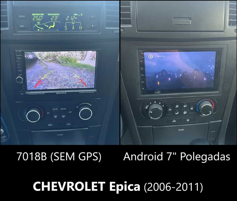 (NOVO) Rádio 2DIN • CHEVROLET • Aveo • Captiva • Epica • Android GPS