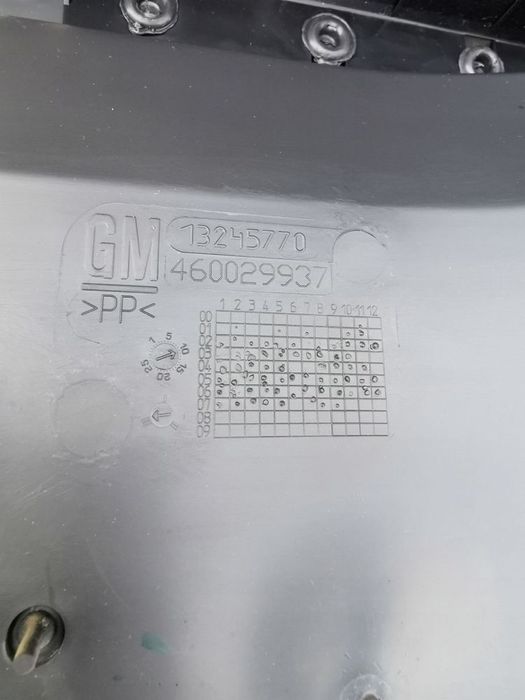 schowek pasażera opel vectra signum lift europa