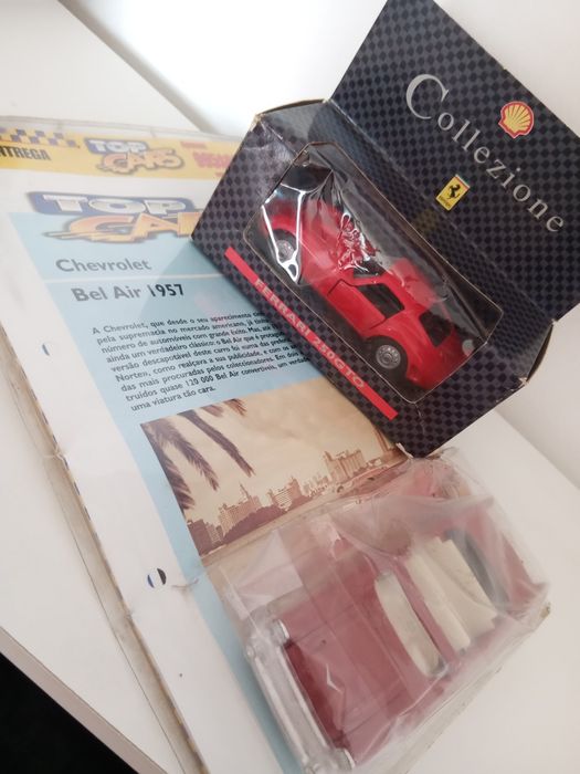 Top Cars Chevrolet Bel Air 1957 ou Ferrari 250GTO Collezione Shell
