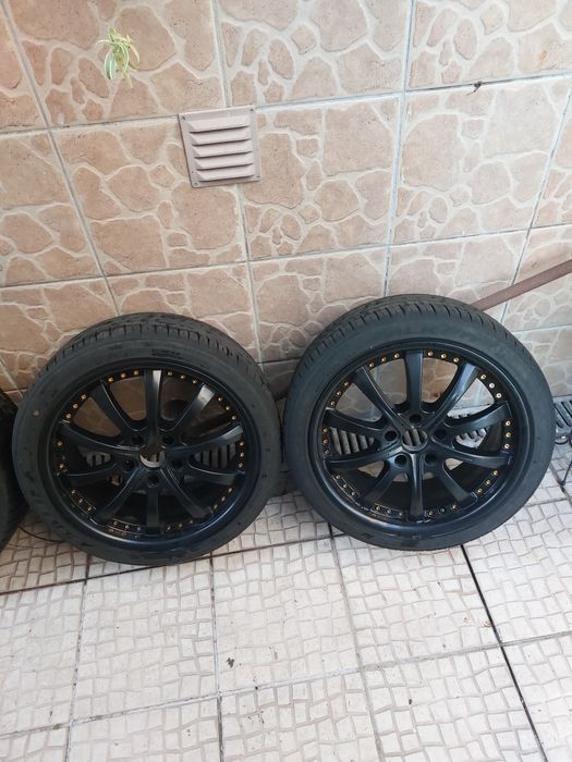 Jantes 18" 5x120 ET45 com pneus