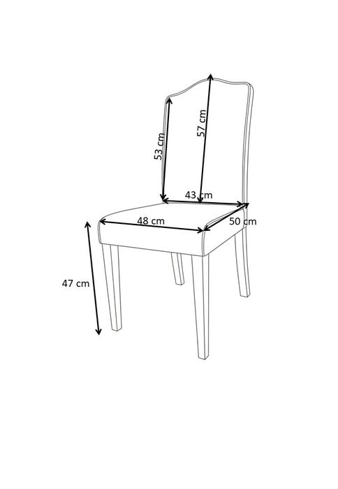 Krzesło w stylu hampton