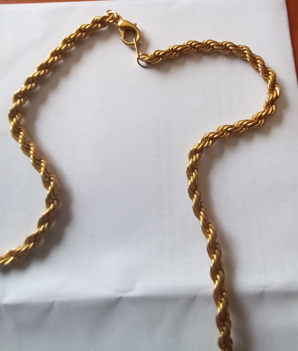 Colar dourado  - 30 cm