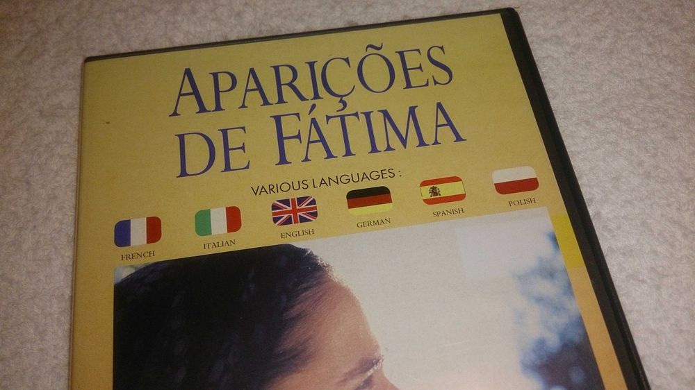 aparições de fátima (dvd) filme de daniel costelle - raro